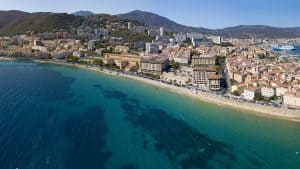 Le climat à Ajaccio, Corse
